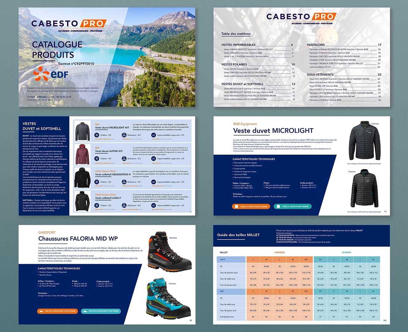 Catalogue Cabesto pro pour EDF